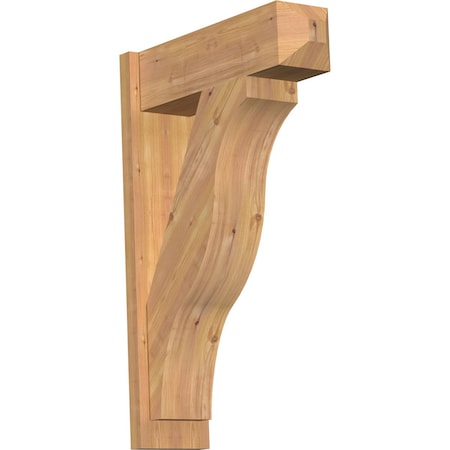 Ekena Millwork Funston Smooth Craftsman Outlooker, Western Red Cedar, 7 1/2"W x 24"D x 36"H OUT08X24X36FST04SWR
